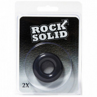 Rock Solid 2" Black Donut Ring